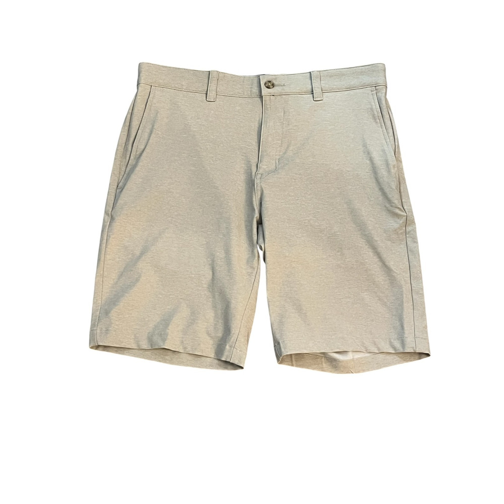 Ben Hogan Performance Golf Shorts Men's 30x8.5 Tan Navy Gray Patterned Set of 3 - Picture 8 of 16